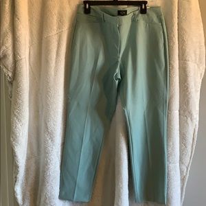 WHBM Slim Style Aquifer Ankle Pants